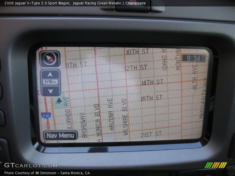 Navigation of 2006 X-Type 3.0 Sport Wagon