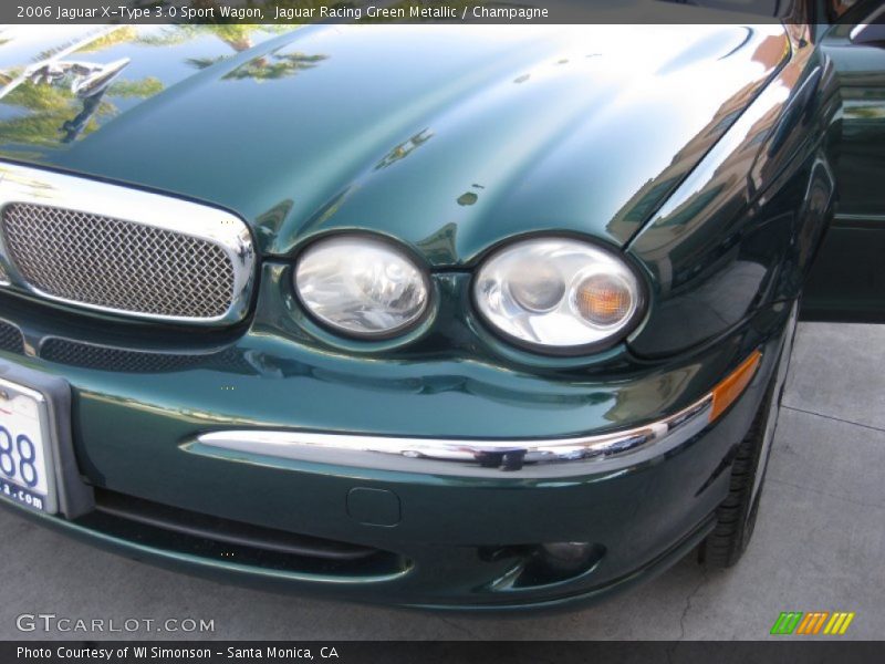 Jaguar Racing Green Metallic / Champagne 2006 Jaguar X-Type 3.0 Sport Wagon