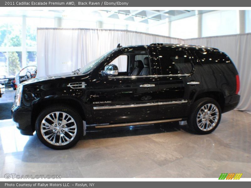 Black Raven / Ebony/Ebony 2011 Cadillac Escalade Premium AWD