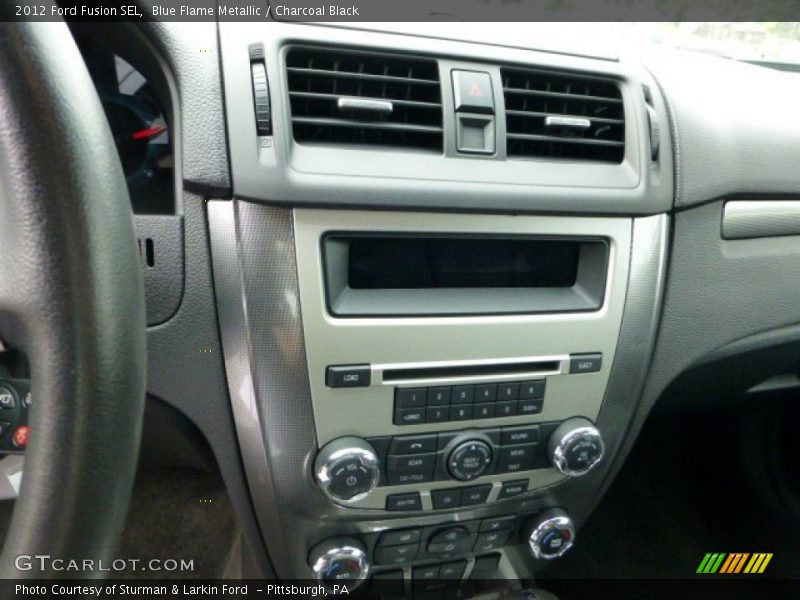 Blue Flame Metallic / Charcoal Black 2012 Ford Fusion SEL