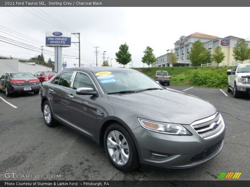 Sterling Grey / Charcoal Black 2011 Ford Taurus SEL