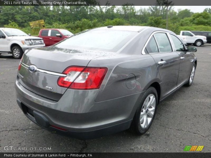 Sterling Grey / Charcoal Black 2011 Ford Taurus SEL