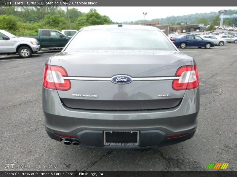 Sterling Grey / Charcoal Black 2011 Ford Taurus SEL