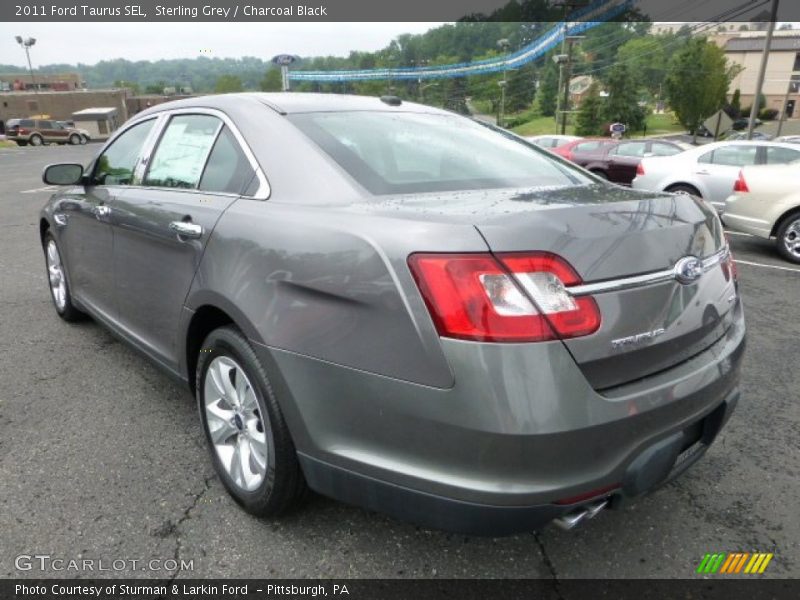 Sterling Grey / Charcoal Black 2011 Ford Taurus SEL