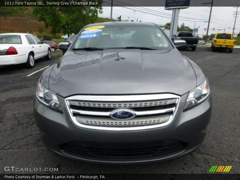 Sterling Grey / Charcoal Black 2011 Ford Taurus SEL