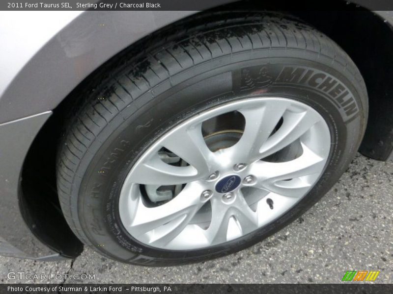 Sterling Grey / Charcoal Black 2011 Ford Taurus SEL