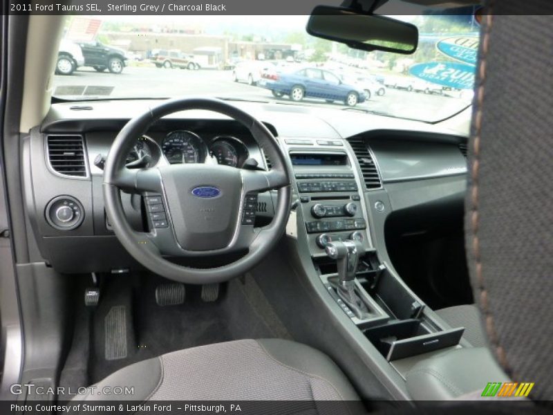 Sterling Grey / Charcoal Black 2011 Ford Taurus SEL