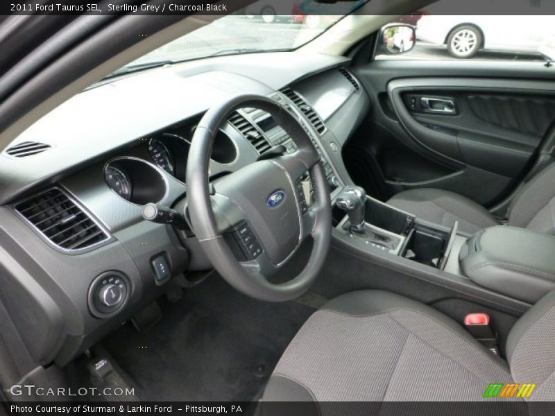 Sterling Grey / Charcoal Black 2011 Ford Taurus SEL