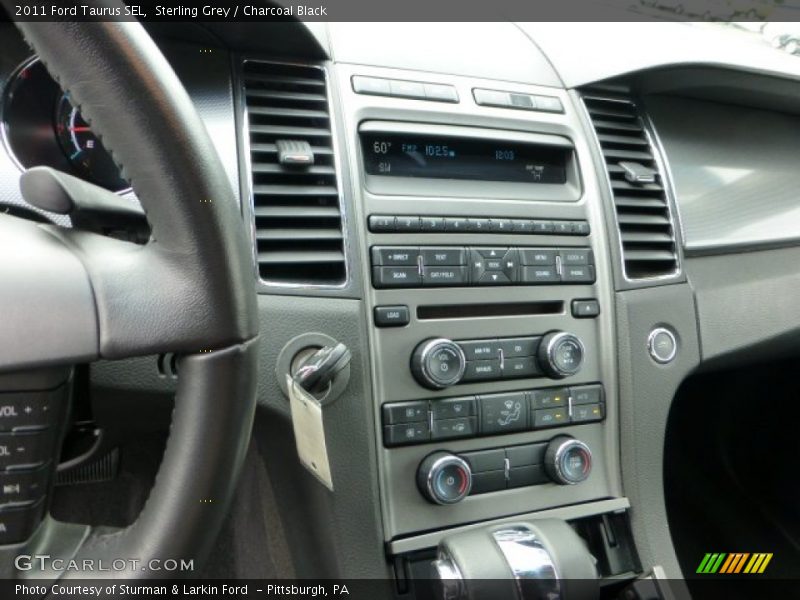 Sterling Grey / Charcoal Black 2011 Ford Taurus SEL
