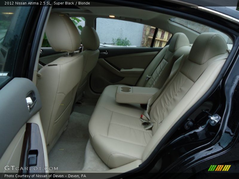 Super Black / Blonde 2012 Nissan Altima 2.5 SL