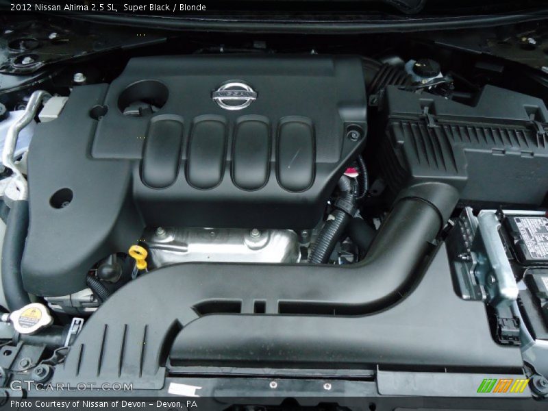 Super Black / Blonde 2012 Nissan Altima 2.5 SL