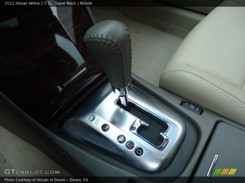 Super Black / Blonde 2012 Nissan Altima 2.5 SL