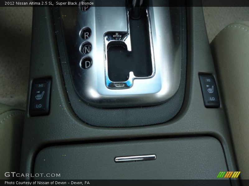 Super Black / Blonde 2012 Nissan Altima 2.5 SL