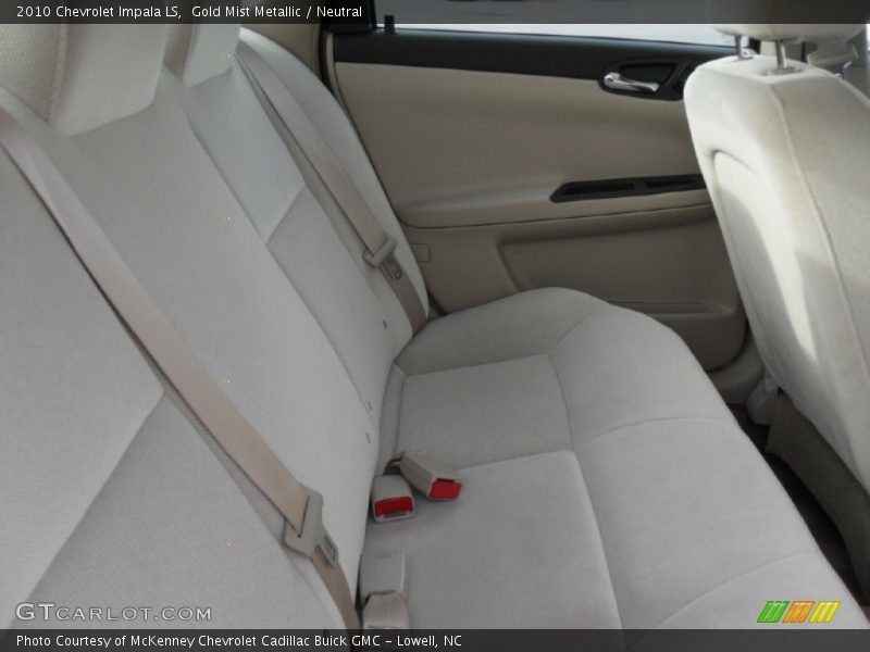 Gold Mist Metallic / Neutral 2010 Chevrolet Impala LS