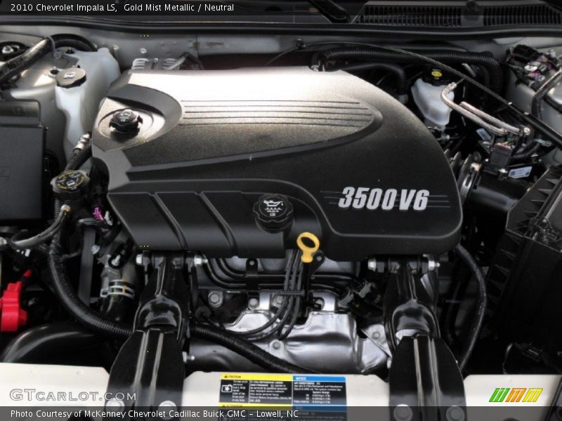 Gold Mist Metallic / Neutral 2010 Chevrolet Impala LS