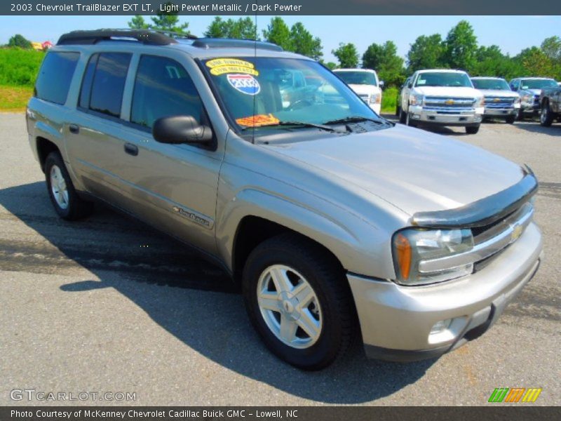 Light Pewter Metallic / Dark Pewter 2003 Chevrolet TrailBlazer EXT LT