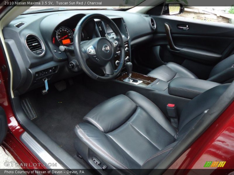 Tuscan Sun Red / Charcoal 2010 Nissan Maxima 3.5 SV