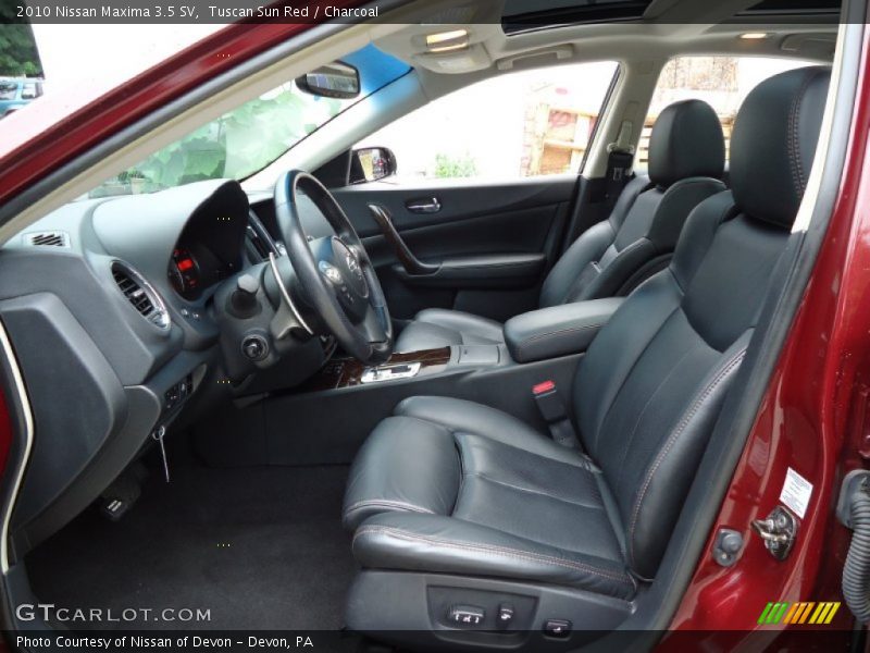 Tuscan Sun Red / Charcoal 2010 Nissan Maxima 3.5 SV