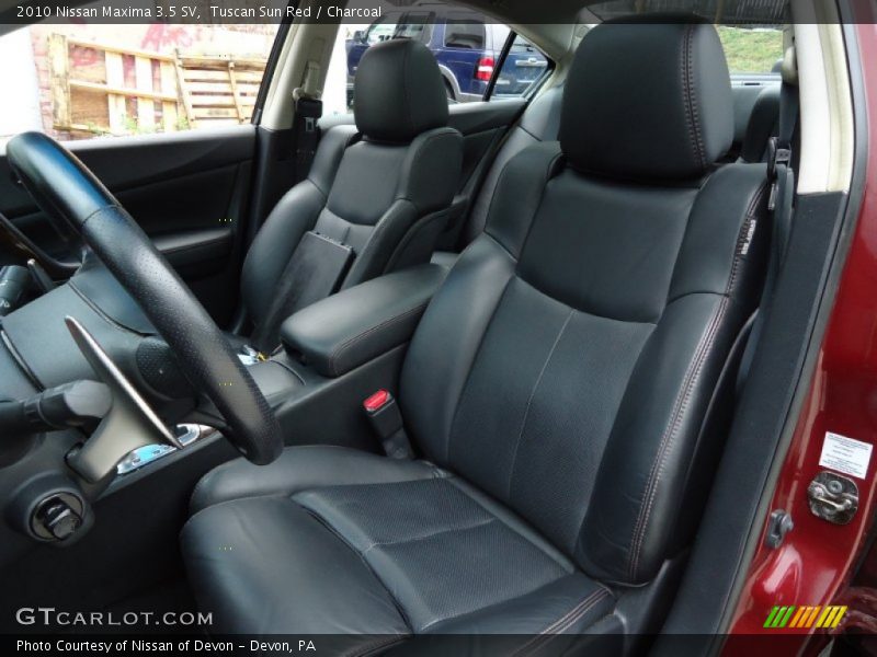 Tuscan Sun Red / Charcoal 2010 Nissan Maxima 3.5 SV