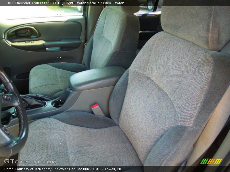 Light Pewter Metallic / Dark Pewter 2003 Chevrolet TrailBlazer EXT LT