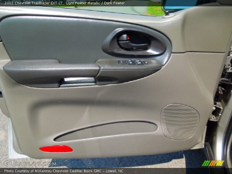 Light Pewter Metallic / Dark Pewter 2003 Chevrolet TrailBlazer EXT LT
