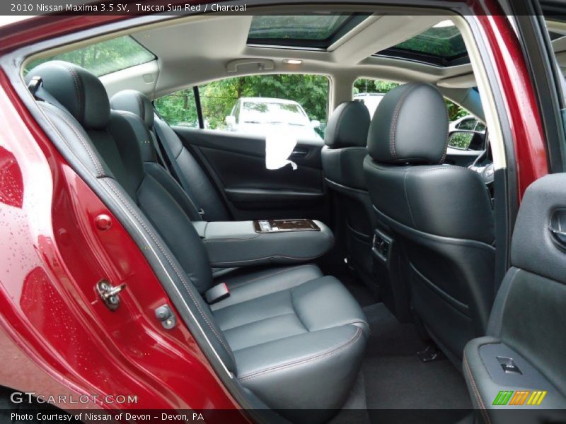 Tuscan Sun Red / Charcoal 2010 Nissan Maxima 3.5 SV