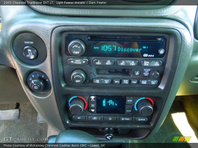 Light Pewter Metallic / Dark Pewter 2003 Chevrolet TrailBlazer EXT LT