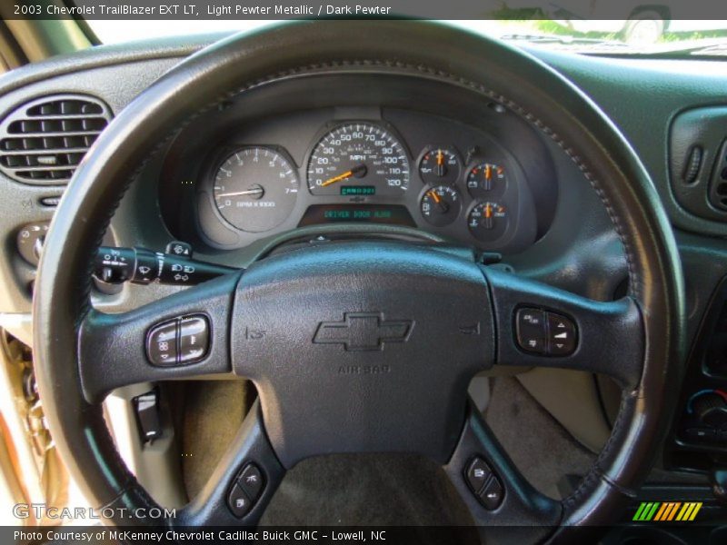 Light Pewter Metallic / Dark Pewter 2003 Chevrolet TrailBlazer EXT LT