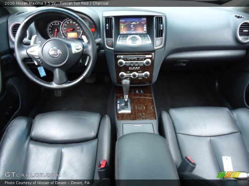 Tuscan Sun Red / Charcoal 2010 Nissan Maxima 3.5 SV