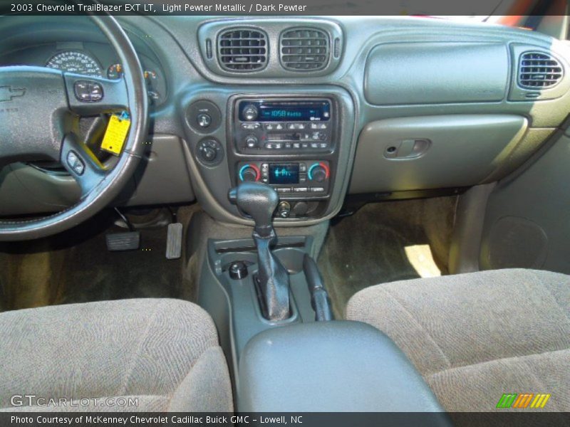 Light Pewter Metallic / Dark Pewter 2003 Chevrolet TrailBlazer EXT LT