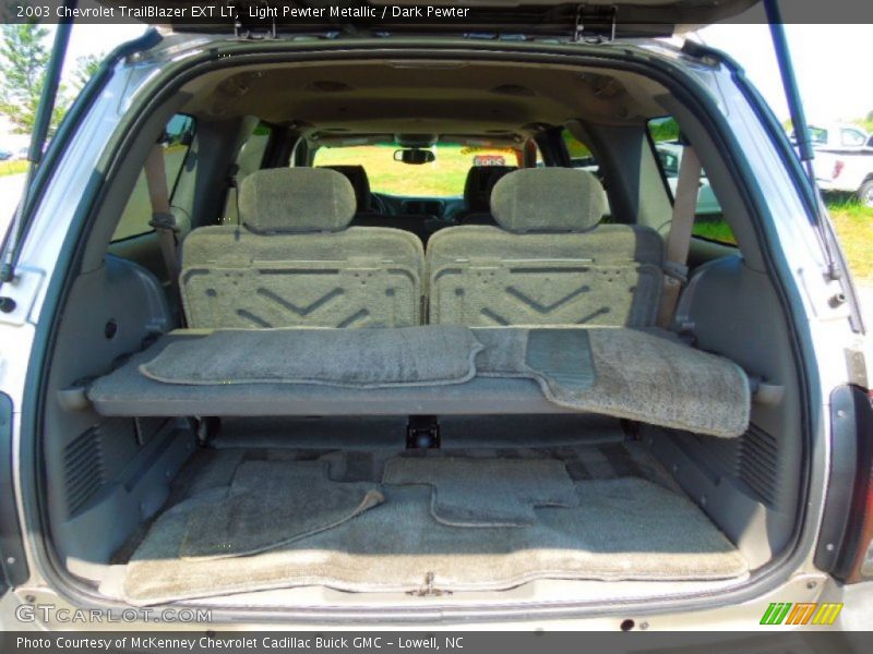Light Pewter Metallic / Dark Pewter 2003 Chevrolet TrailBlazer EXT LT