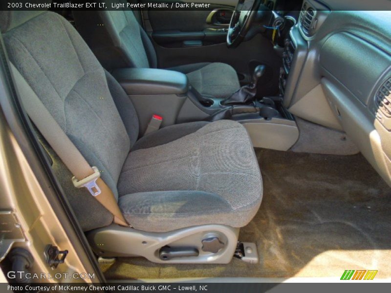 Light Pewter Metallic / Dark Pewter 2003 Chevrolet TrailBlazer EXT LT