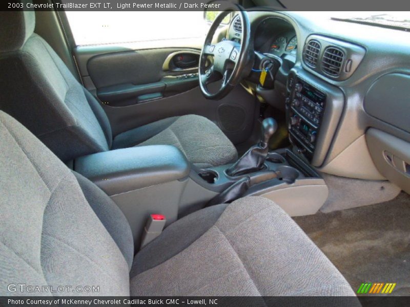 Light Pewter Metallic / Dark Pewter 2003 Chevrolet TrailBlazer EXT LT