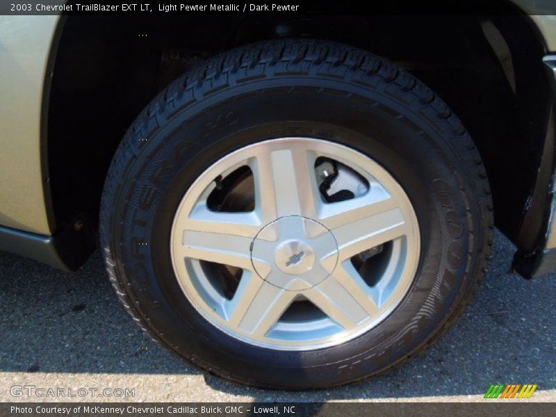 Light Pewter Metallic / Dark Pewter 2003 Chevrolet TrailBlazer EXT LT