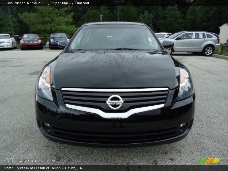 Super Black / Charcoal 2009 Nissan Altima 2.5 SL