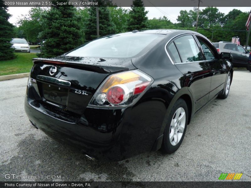 Super Black / Charcoal 2009 Nissan Altima 2.5 SL