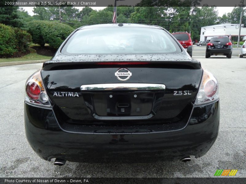 Super Black / Charcoal 2009 Nissan Altima 2.5 SL
