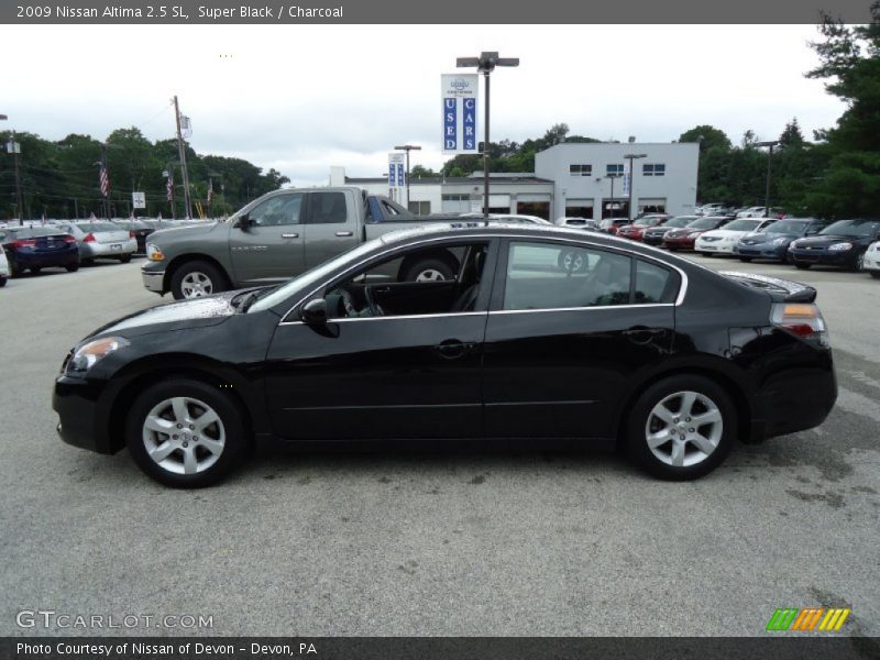 Super Black / Charcoal 2009 Nissan Altima 2.5 SL