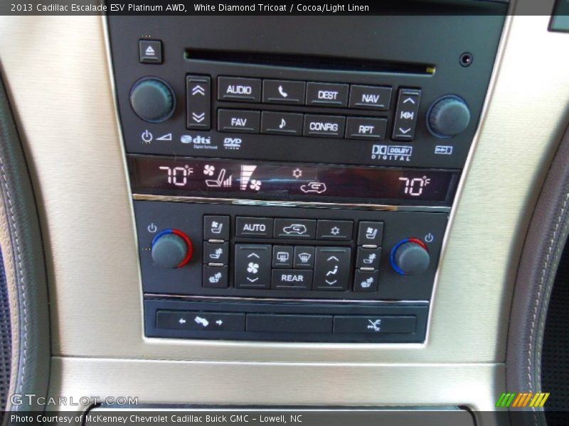 Controls of 2013 Escalade ESV Platinum AWD