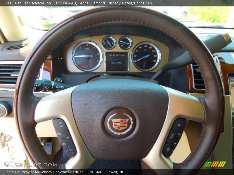  2013 Escalade ESV Platinum AWD Steering Wheel