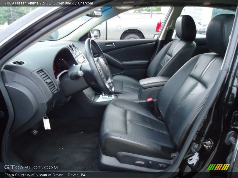 Super Black / Charcoal 2009 Nissan Altima 2.5 SL