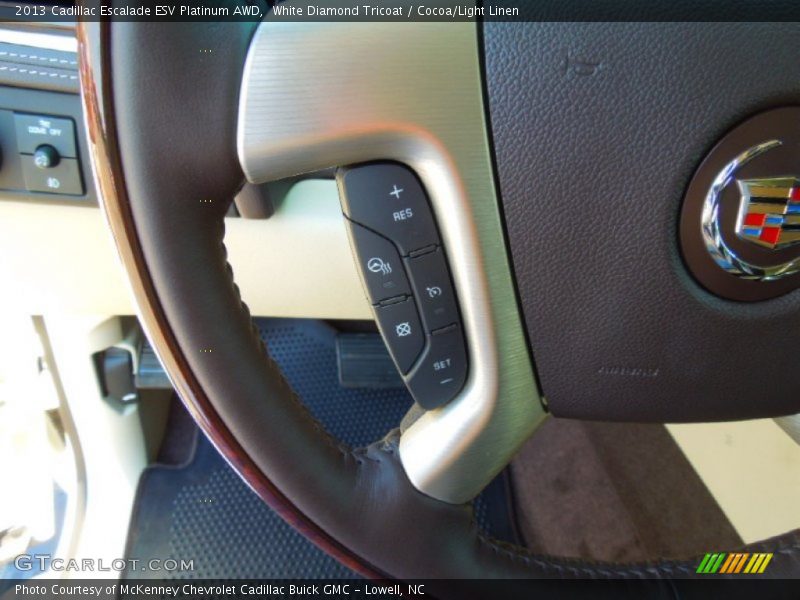 Controls of 2013 Escalade ESV Platinum AWD