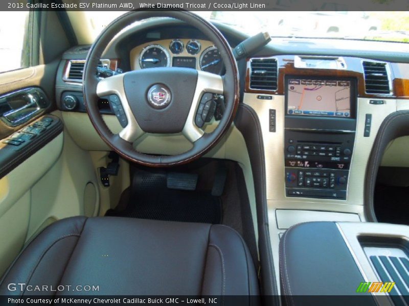 Dashboard of 2013 Escalade ESV Platinum AWD