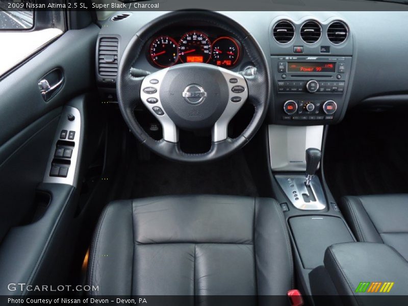 Super Black / Charcoal 2009 Nissan Altima 2.5 SL