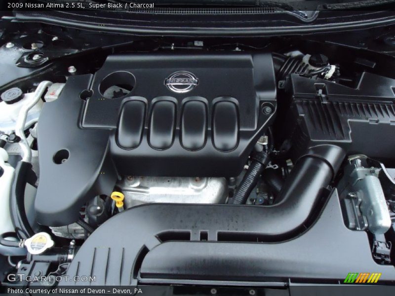 Super Black / Charcoal 2009 Nissan Altima 2.5 SL