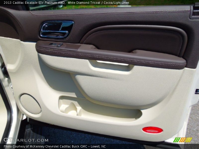Door Panel of 2013 Escalade ESV Platinum AWD