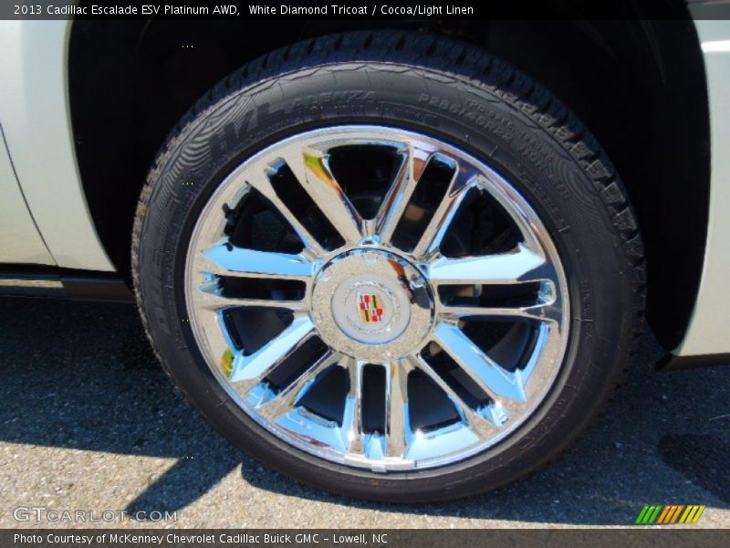  2013 Escalade ESV Platinum AWD Wheel