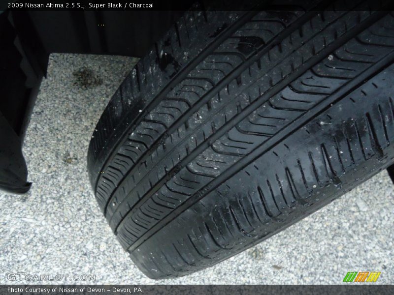 Super Black / Charcoal 2009 Nissan Altima 2.5 SL