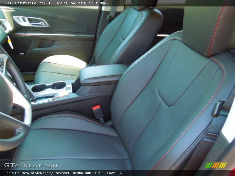 Cardinal Red Metallic / Jet Black 2012 Chevrolet Equinox LT