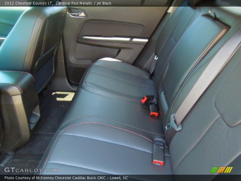 Cardinal Red Metallic / Jet Black 2012 Chevrolet Equinox LT